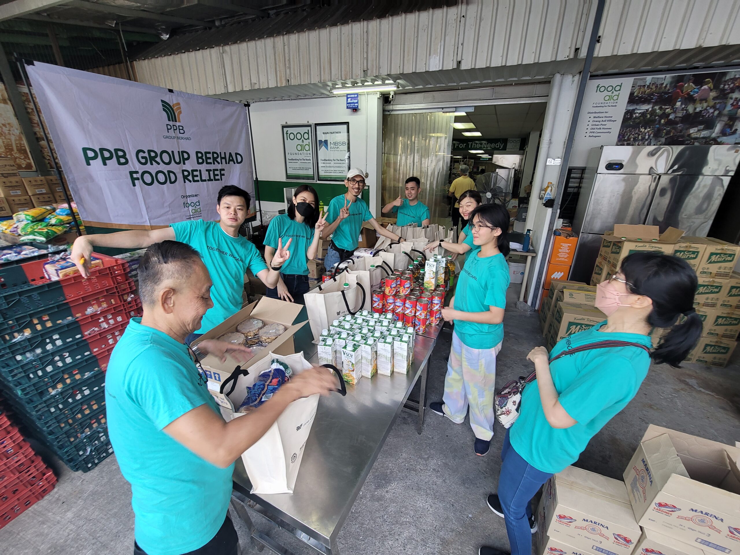 PPB Group Berhad Food Relief 1st Session Food Aid Foundation